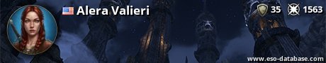 Signatur von Alera Valieri