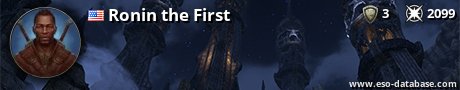 Signatur von Ronin the First