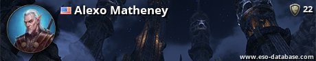 Signatur von Alexo Matheney