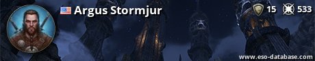 Signatur von Argus Stormjur