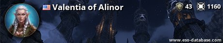 Signatur von Valentia of Alinor