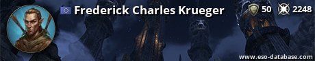 Signatur von Frederick Charles Krueger