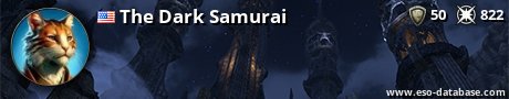 Signatur von The Dark Samurai