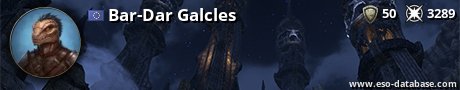 Signatur von Bar-Dar Galcles