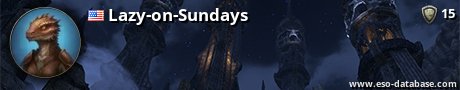 Signatur von Lazy-on-Sundays