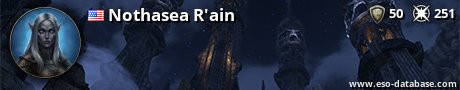 Signatur von Nothasea R'ain