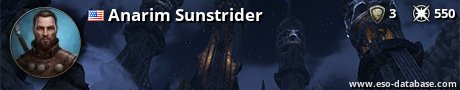 Signatur von Anarim Sunstrider