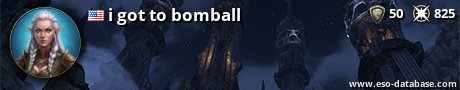 Signatur von i got to bomball