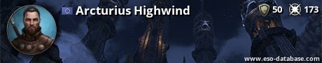 Signatur von Arcturius Highwind