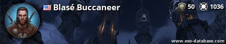Signatur von Blasé Buccaneer