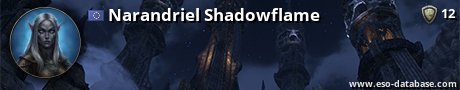 Signatur von Narandriel Shadowflame
