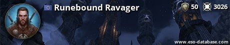 Signatur von Runebound Ravager