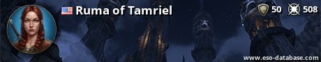 Signatur von Ruma of Tamriel
