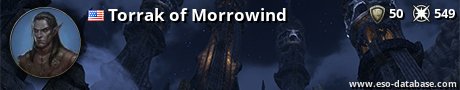 Signatur von Torrak of Morrowind