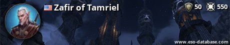 Signatur von Zafir of Tamriel