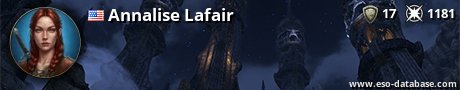 Signatur von Annalise Lafair