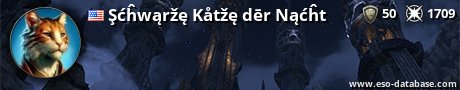 Signatur von Şćĥwąržę Kåtžę dēr Nąćĥt