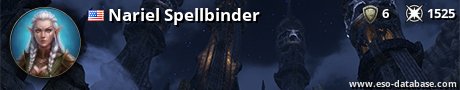 Signatur von Nariel Spellbinder