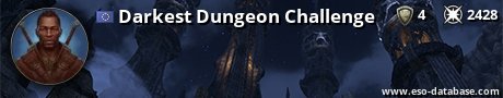 Signatur von Darkest Dungeon Challenge