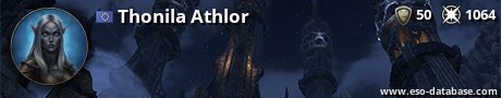 Signatur von Thonila Athlor