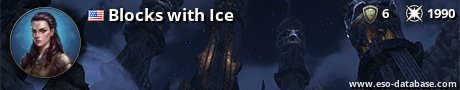 Signatur von Blocks with Ice