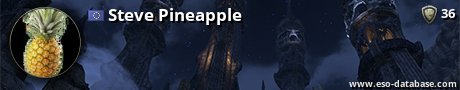 Signatur von Steve Pineapple