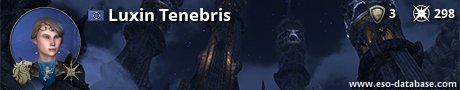 Signatur von Luxin Tenebris