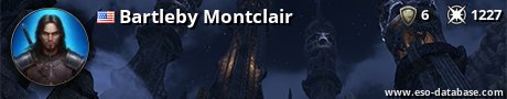 Signatur von Bartleby Montclair