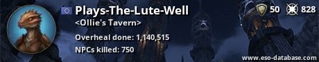 Signatur von Plays-The-Lute-Well