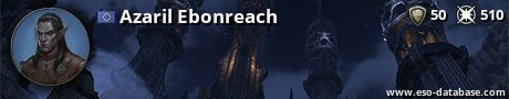 Signatur von Azaril Ebonreach