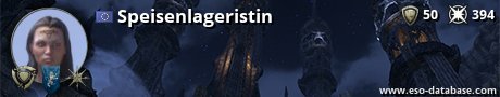 Signatur von Speisenlageristin