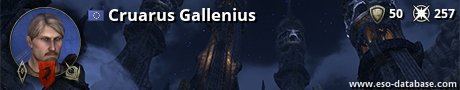 Signatur von Cruarus Gallenius