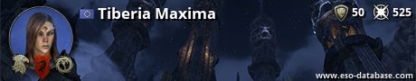 Signatur von Tiberia Maxima
