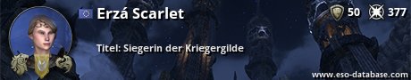 Signatur von Erzá Scarlet