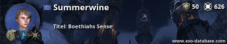 Signatur von Summerwine