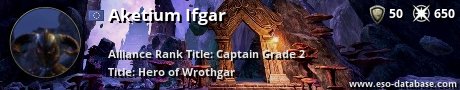 Signatur von Aketium Ifgar