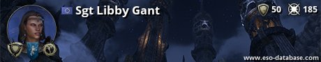 Signatur von Sgt Libby Gant