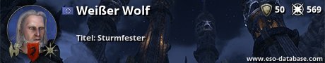 Signatur von Weißer Wolf