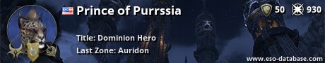 Signatur von Prince of Purrssia