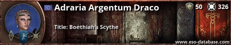 Signatur von Adraria Argentum Draco