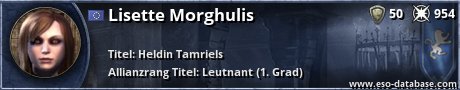 Signatur von Lisette Morghulis