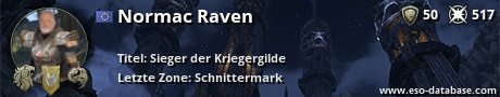 Signatur von Normac Raven